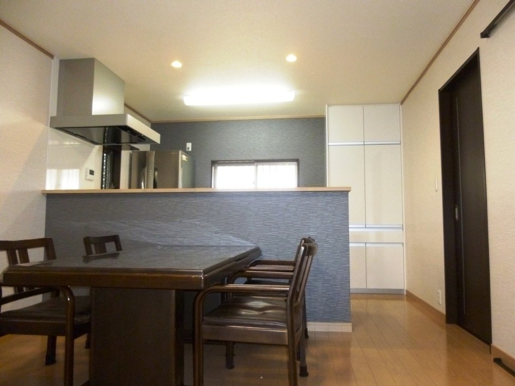 N様邸　対面キッチン